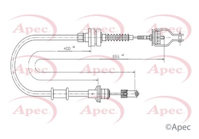 APEC Clutch Cable CAB5005