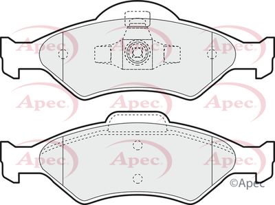 APEC Front Brake Pads PAD1125