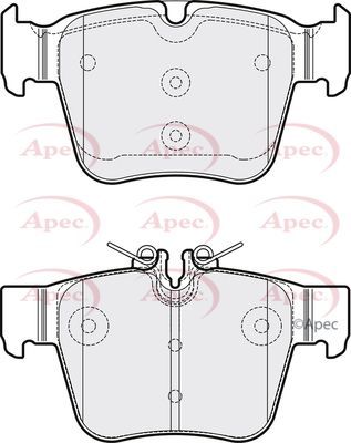 APEC Rear Brake Pads PAD2131