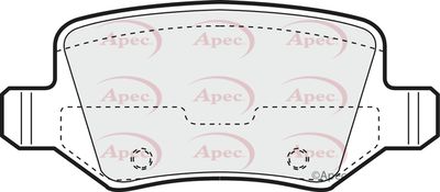 APEC Rear Brake Pads PAD1214