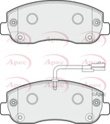 APEC Front Brake Pads PAD1797