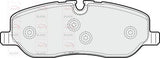 APEC Front Brake Pads PAD1468B