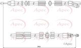 APEC Brake Cable CAB1353