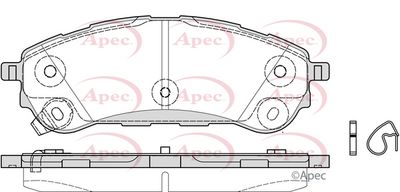 APEC Rear Brake Pads PAD2342
