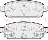 APEC Rear Brake Pads PAD1864