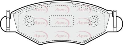 APEC Front Brake Pads PAD1213