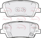 APEC Rear Brake Pads PAD2092