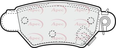 APEC Rear Brake Pads PAD1024