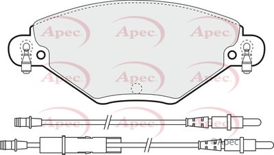 APEC Front Brake Pads PAD1259