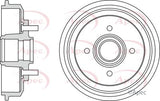 APEC Brake Drum DRM9203