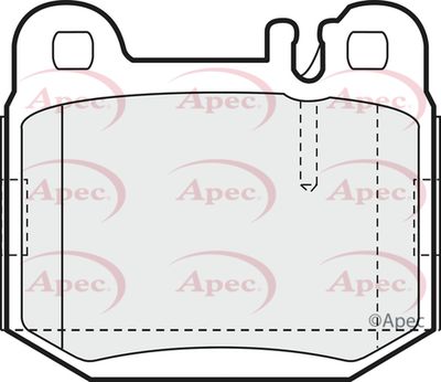 APEC Rear Brake Pads PAD1193