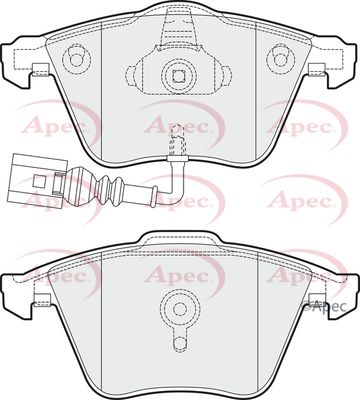 APEC Front Brake Pads PAD1531