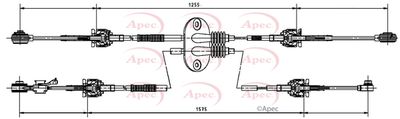 APEC Gear Control Cable CAB7027