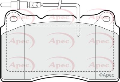 APEC Front Brake Pads PAD1434