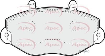 APEC Brake Pad PAD1106