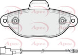 APEC Front Brake Pads PAD1897