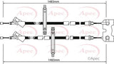 APEC Brake Cable CAB1140