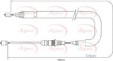 APEC Brake Cable CAB1386
