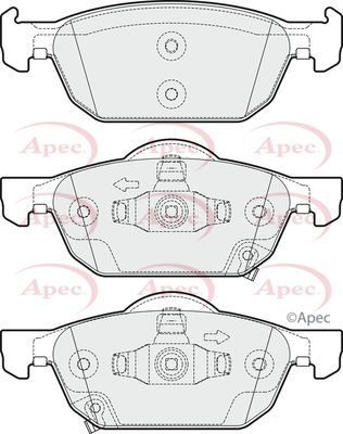 APEC Front Brake Pads PAD1692