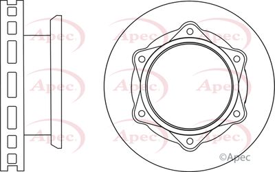 APEC Brake Disc DSK2891