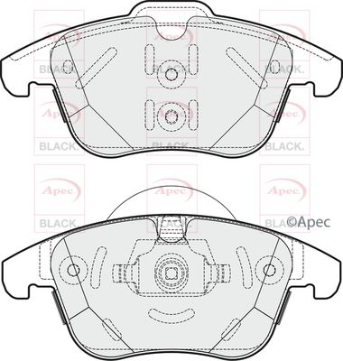 APEC Front Brake Pads PAD1878B