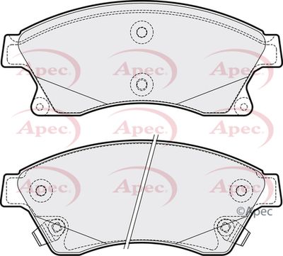 APEC Front Brake Pads PAD1771