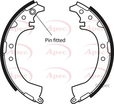 APEC Brake Shoes SHU557