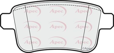 APEC Rear Brake Pads PAD1657