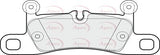 APEC Rear Brake Pads PAD2043