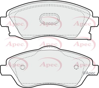 APEC Front Brake Pads PAD1221