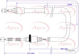 APEC Brake Cable CAB1364