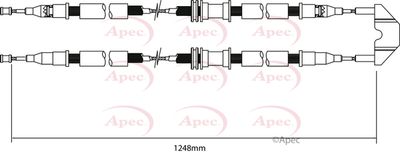 APEC Brake Cable CAB1450