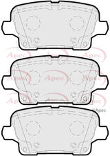 APEC Rear Brake Pads PAD2256