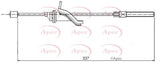 APEC Brake Cable CAB1584