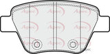 APEC Rear Brake Pads PAD1751