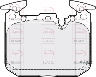 APEC Front Brake Pads PAD2170B
