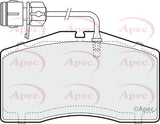 APEC Front Brake Pads PAD1365