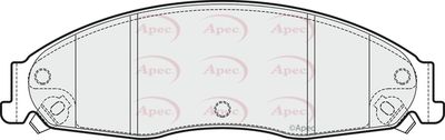 APEC Front Brake Pads PAD1702