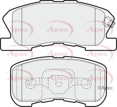 APEC Front Brake Pads PAD1148