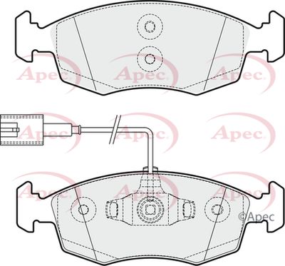 APEC Front Brake Pads PAD1845