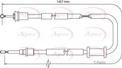 APEC Brake Cable CAB1121