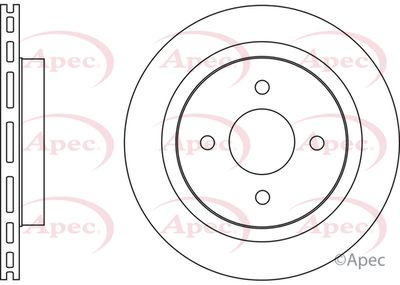 APEC Brake Disc DSK2671
