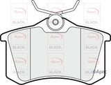 APEC BLACK Rear Brake Pads PAD1020B