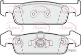 APEC Front Brake Pads PAD1945