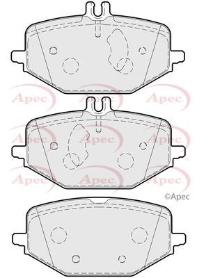 APEC Rear Brake Pads PAD2318