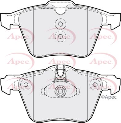 APEC Front Brake Pads PAD1595