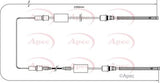 APEC Brake Cable CAB1171