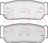 APEC Rear Brake Pads PAD1380