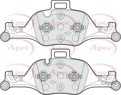 APEC Front Brake Pads PAD2187