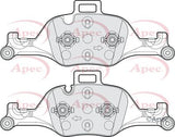 APEC Front Brake Pads PAD2187
